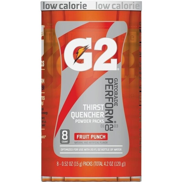 Gatorade 13166 Thirst Quencher Instant Powder Sports Drink Mix, Powder, Fruit Punch Flavor, 134 oz Pack - 4702