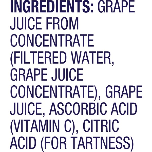 Welchs Welch's 100% Purple Grape Plastic Juice 46 oz. Bottle, PK8 - WPD31400