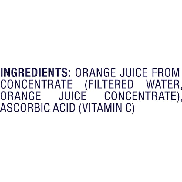 Welchs Welch's 100% Orange PET Bottle Juice 16 fl. oz. Bottle, PK12 - WPD30194