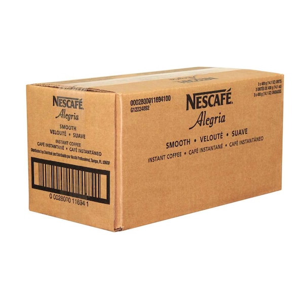 Nescafe Nescafe Alegria Smooth Coffee 14.1 oz., PK3 - 00028000116941