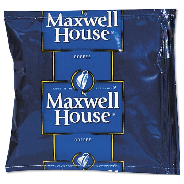 Maxwell House Coffee, Regular, Fraction Pack, Caffeinated, Ground, 5 lb, 42 PK - 4300086615