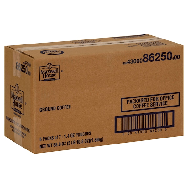 Maxwell House Maxwell House Special Delivery Ground Coffee 1.4 oz., PK42 - 00043000862506