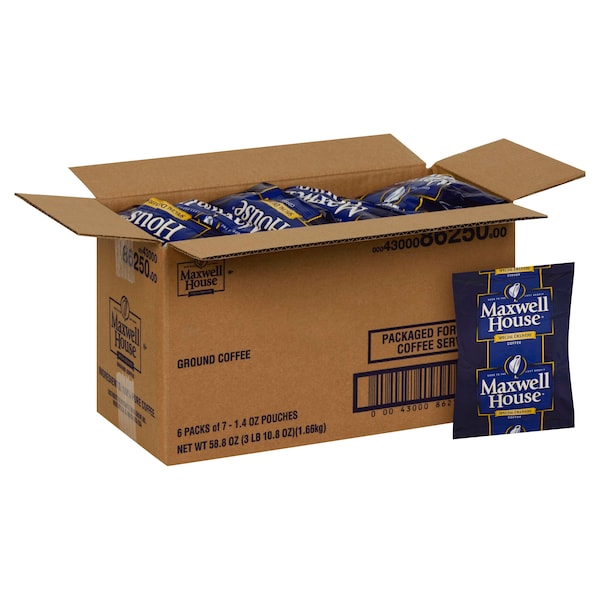 Maxwell House Maxwell House Special Delivery Ground Coffee 1.4 oz., PK42 - 00043000862506