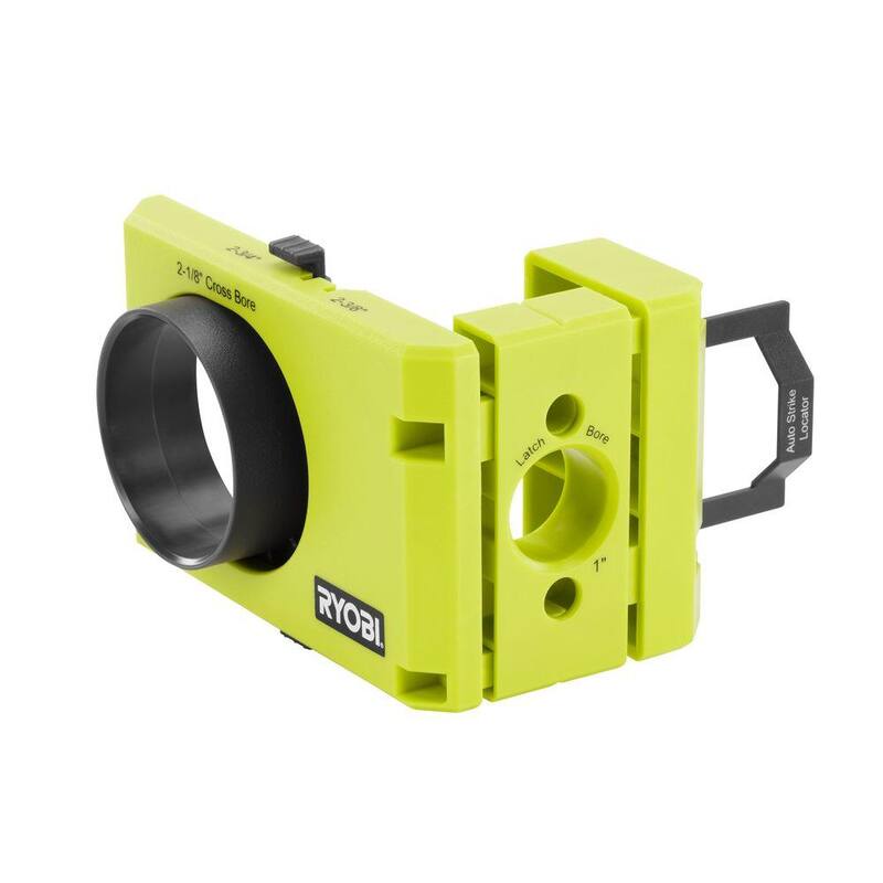 RYOBI Kit de instalación de cerradura para puerta de madera/metálica - A99DLK4