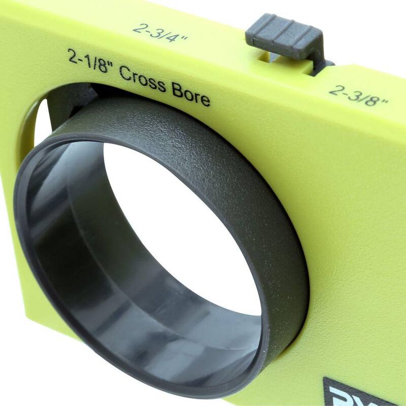 RYOBI Kit de instalación de cerradura para puerta de madera/metálica - A99DLK4