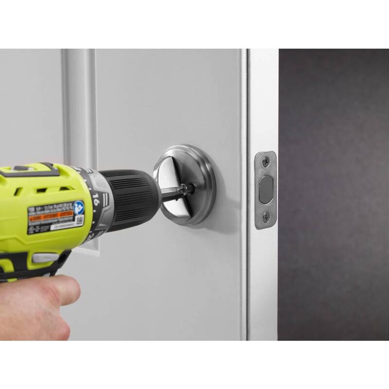 RYOBI Kit de instalación de cerradura para puerta de madera/metálica - A99DLK4