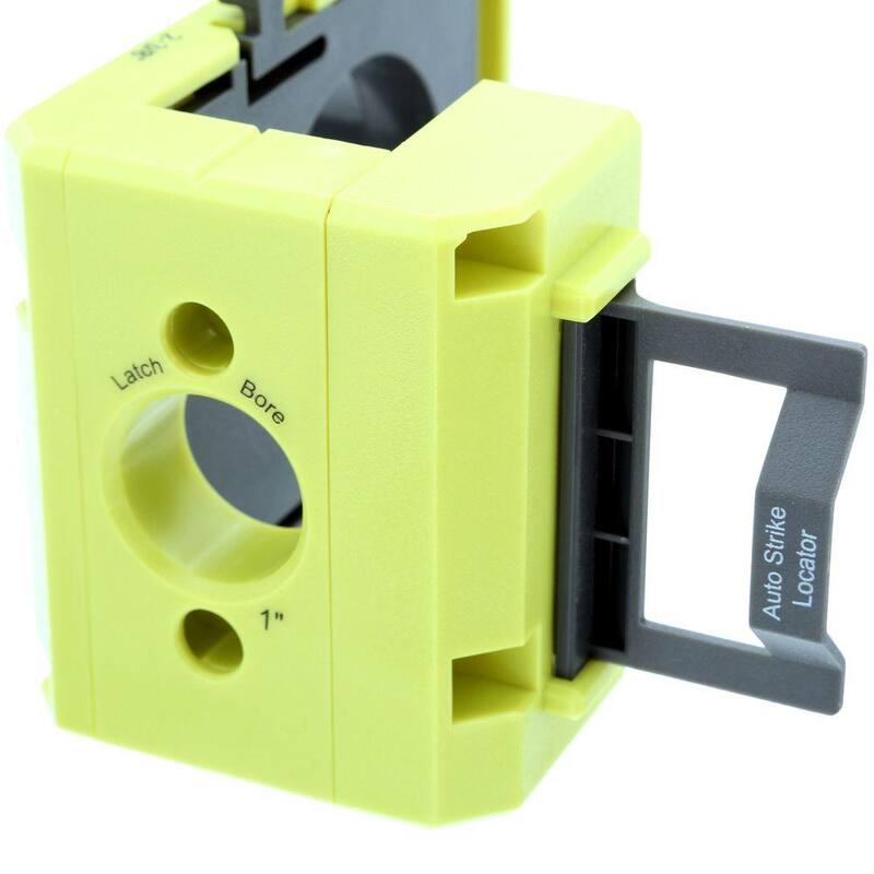 RYOBI Kit de instalación de cerradura para puerta de madera/metálica - A99DLK4