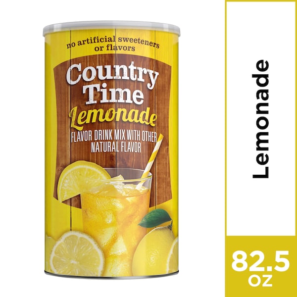 Country Time Beverage Country Time Lemonade 82.5 oz., PK6 - 00043000014585