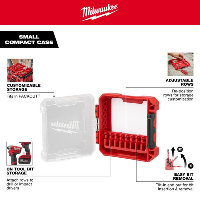 Juego de puntas de destornillador de acero de aleación Milwaukee SHOCKWAVE Impact Duty (13 piezas) - 48-32-4035