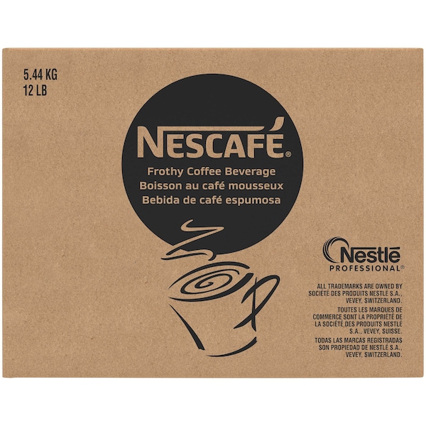 Nescafe Nescafe French Vanilla Cappuccino Mix 2lbs Bag, PK6 - 00028000990190