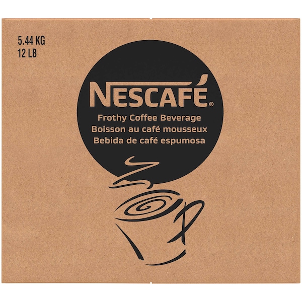 Nescafe Nescafe French Vanilla Cappuccino Mix 2lbs Bag, PK6 - 00028000990190