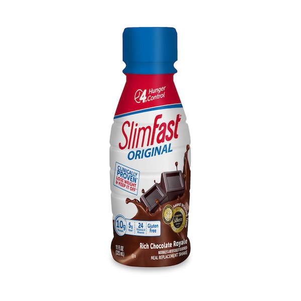 Slimfast Slimfast Original RTD Rich Chocolate Royale Shake 11 oz., PK24 - 78007