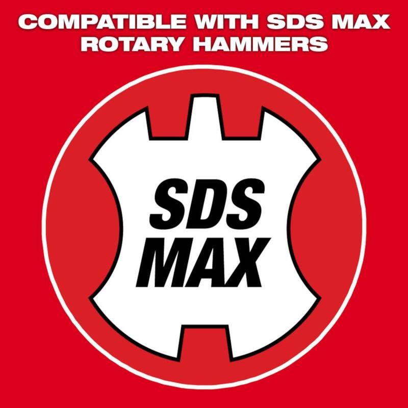 Milwaukee 6 pulgadas SLEDGE SDS-MAX Raspador para Piso - 48-62-4096