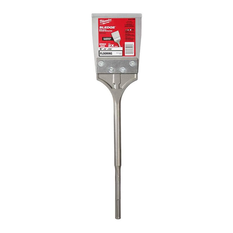 Milwaukee 6 pulgadas SLEDGE SDS-MAX Raspador para Piso - 48-62-4096