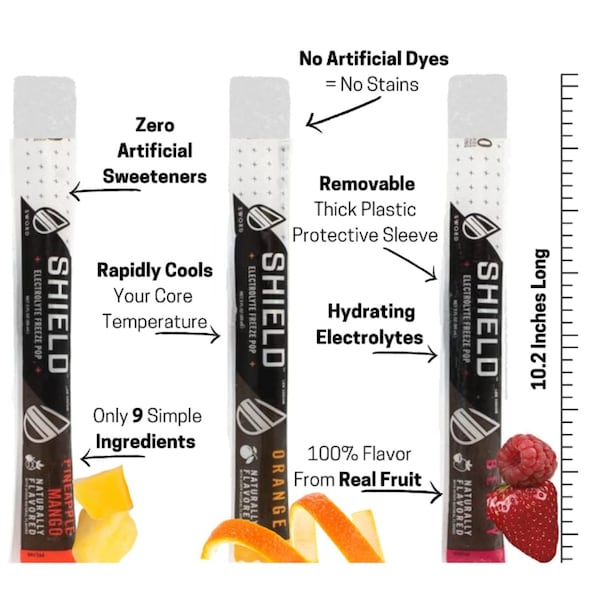 Sword Performance Electrolyte Freeze Pop, Mixed Flavors, PK36 - 02-04-01-36-MX