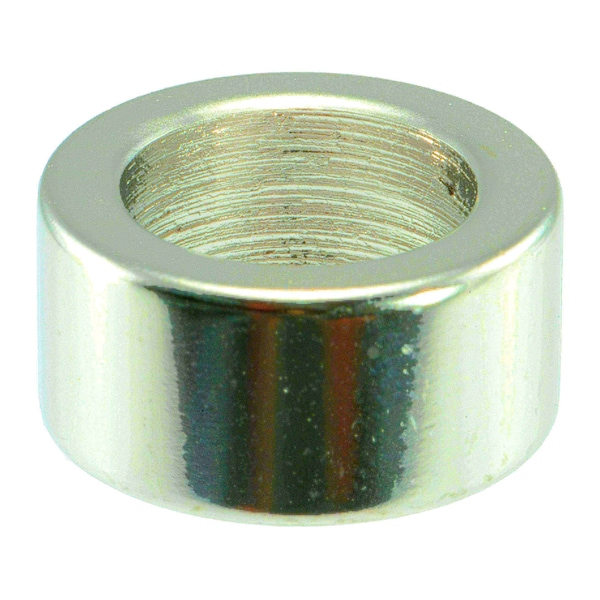 Midwest Fastener Round Spacer, Polished Stainless Steel, 3/4 in Overall Lg, 1/2 in Inside Dia, 3 PK - 33351