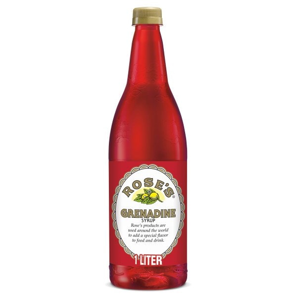 Roses Roses Grenadine 1 Liter PET Bottle, PK12 - 10002621