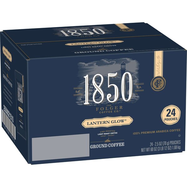Folgers Folgers 1850 2.5 oz. Ground Lantern Glow, PK2 - 2550021510