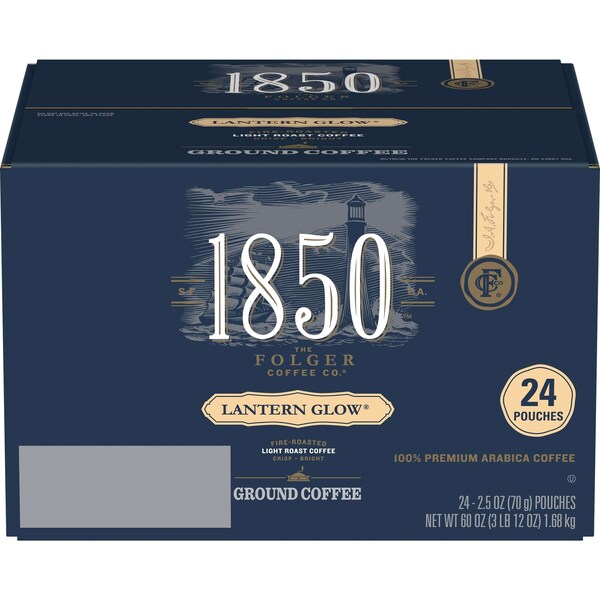 Folgers Folgers 1850 2.5 oz. Ground Lantern Glow, PK2 - 2550021510