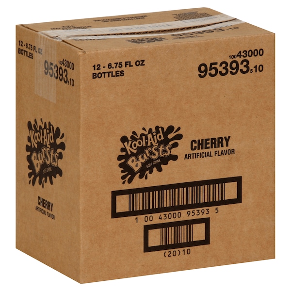 Kool-Aid Beverage Kool-Aid Burst Cherry 6.75 fl. oz., PK12 - 10043000953935