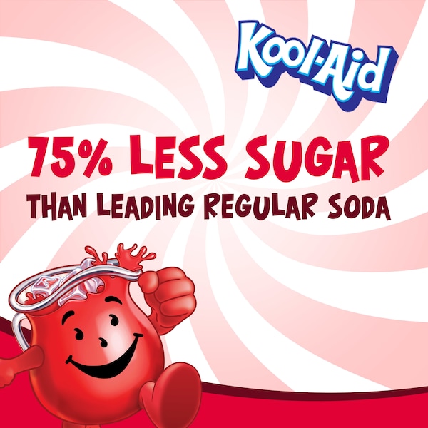 Kool-Aid Beverage Kool-Aid Burst Cherry 6.75 fl. oz., PK12 - 10043000953935