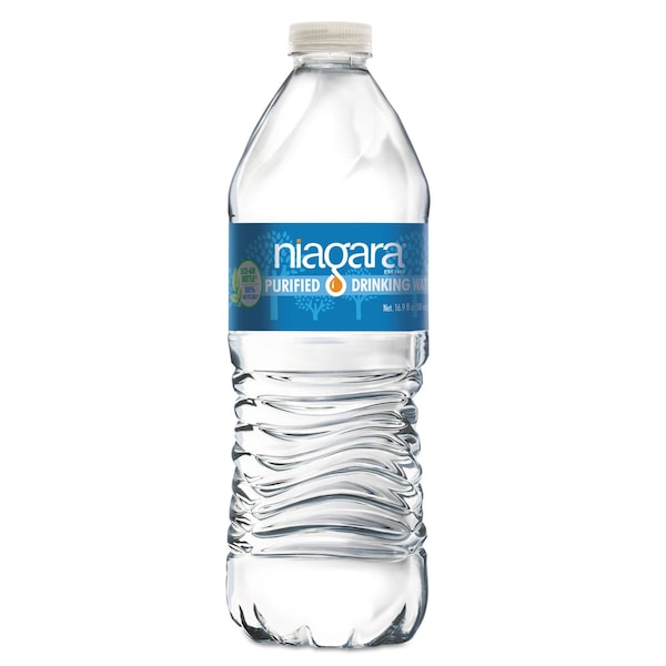 Niagara Bottling Purified Drinking Water, 16.9 oz Bottle, 2016PK - NDW05L24PDRPBN84