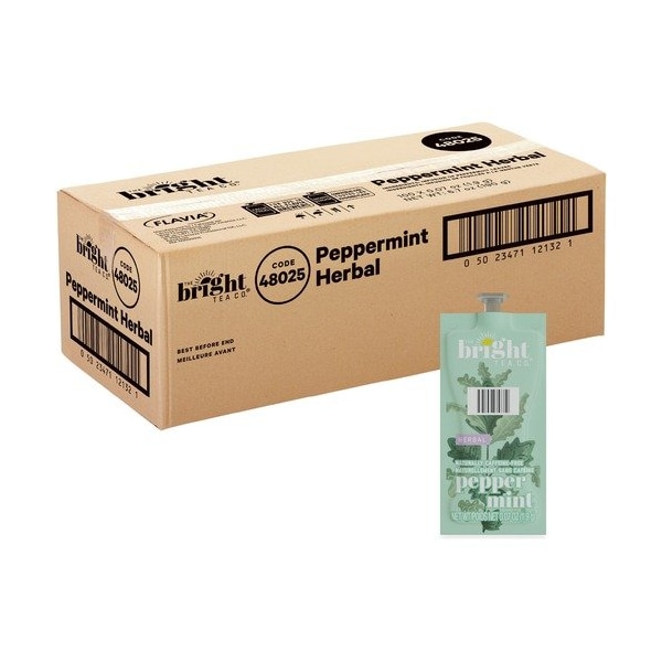 Lavazza Tea, Bright Tea Co, Peppermint Herbal, Freshpack, MI, 100PK - LAV48025