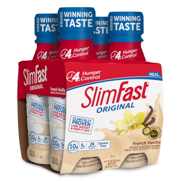 Slimfast Slimfast Ready To Drink Creamy Vanilla Shake 11 oz. Bottle, PK12 - 74002