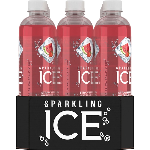 Sparkling Ice Sparkling Ice Strawberry Watermelon 17 oz., PK12 - FG00067