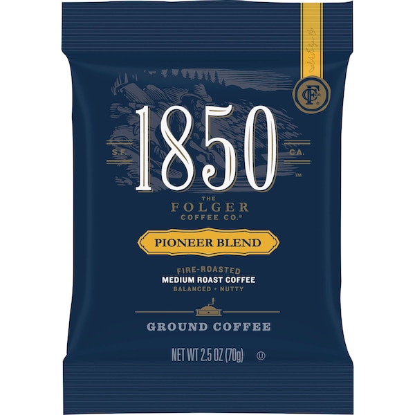 Folgers Folgers 1850 2.5 oz. Pioneer Blend, PK24 - 2550021511