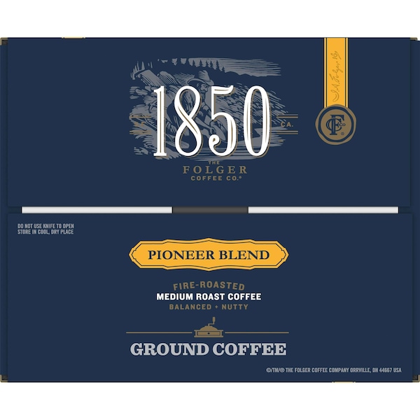 Folgers Folgers 1850 2.5 oz. Pioneer Blend, PK24 - 2550021511