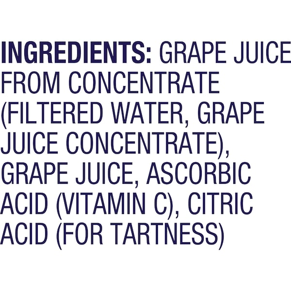 Welchs Welch's 100% Purple Grape Plastic Juice 64 oz. Bottle, PK8 - WPD21100