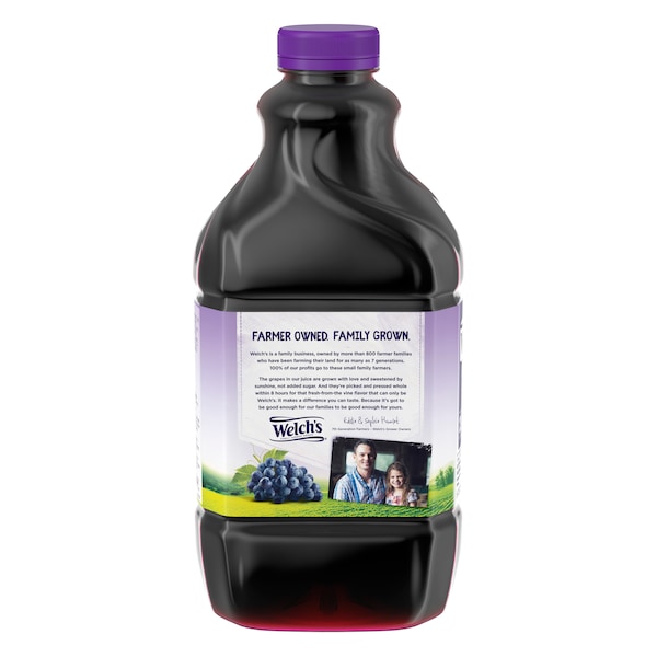 Welchs Welch's 100% Purple Grape Plastic Juice 64 oz. Bottle, PK8 - WPD21100