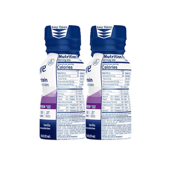 Ensure Ensure High Protein Vanilla For 8 oz. Bottle, PK24 - 64117