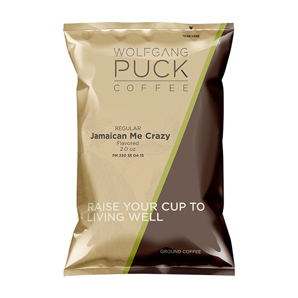 Wolfgang Puck Coffee Jamaican Me Crazy ® 2.0 oz Fraction Packs, PK18 PK - 010687
