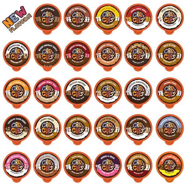 Crazy Cups Crazy Cups Flavored Coffee Variety Pack 40 - WM-CC-VARIETYPACK-40