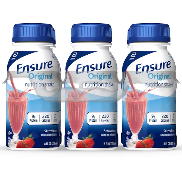 Ensure Ensure Shake Strawberry 8 fl. oz. Bottles, PK24 - 57234