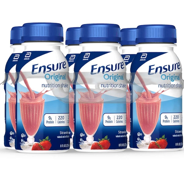 Ensure Ensure Shake Strawberry 8 fl. oz. Bottles, PK24 - 57234