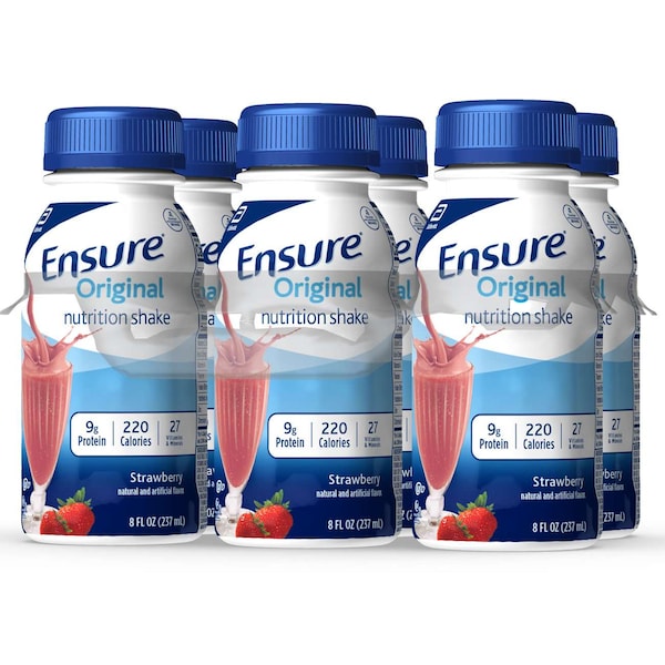 Ensure Ensure Shake Strawberry 8 fl. oz. Bottles, PK24 - 57234