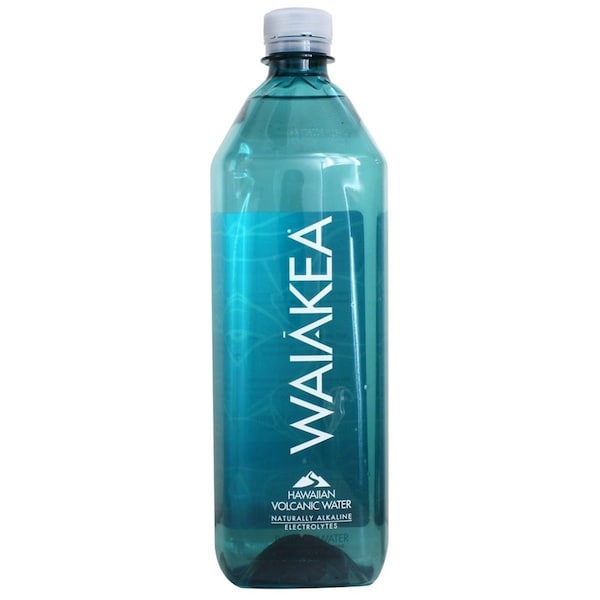 Waiakea Hawaiian Waiakea Hawaiian 292574 1 liter Hawaiian Volcanic Water; Pack of 12 - 292574