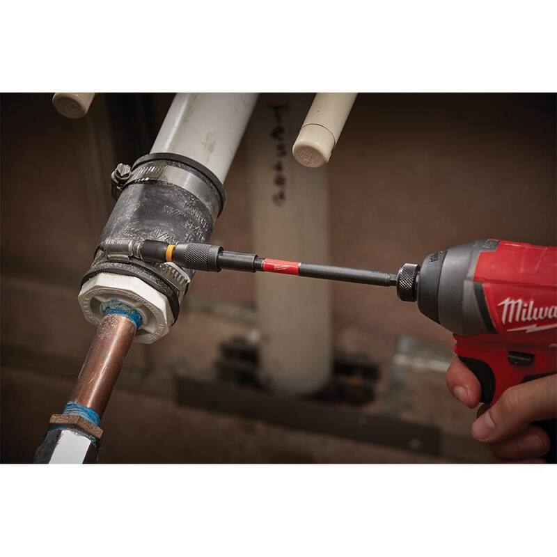 Milwaukee SHOCKWAVE Impact Duty 6 pulgadas Soporte de Bits Magnético con Bloqueo - 48-32-4532