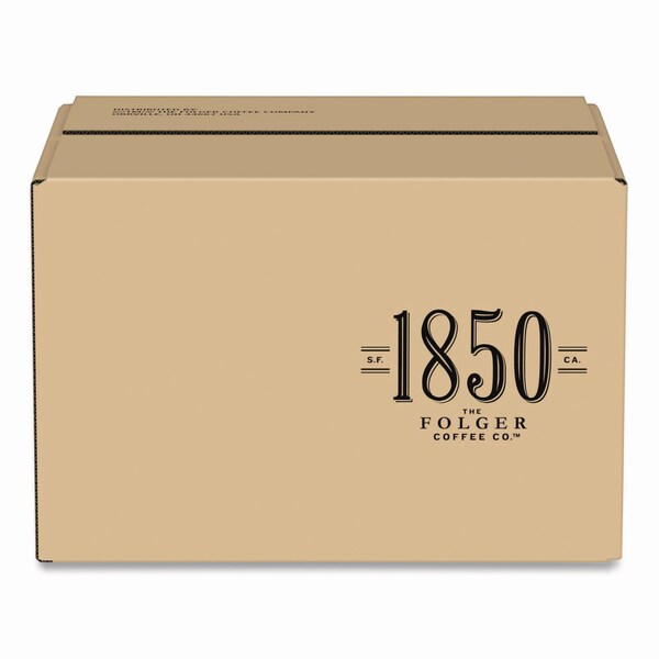 1850 Coffee, 100% Arabica, Fraction Pack, Caffeinated, Ground, 60 oz, 24 PK - 21512