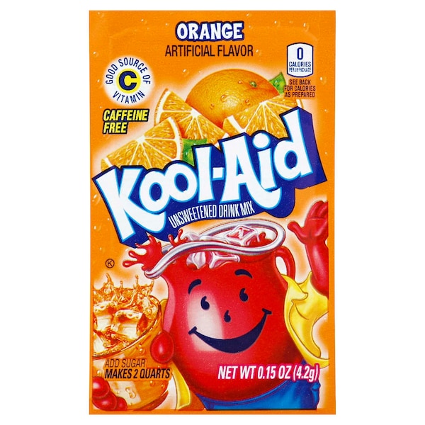 Kool-Aid Beverage Kool Aid Orange .15 oz., PK192 - 00043000016602