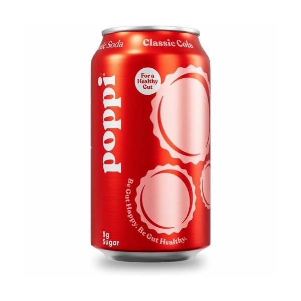 Poppi Soda, Prebiotic, Cola Flavor, RD - POI50010