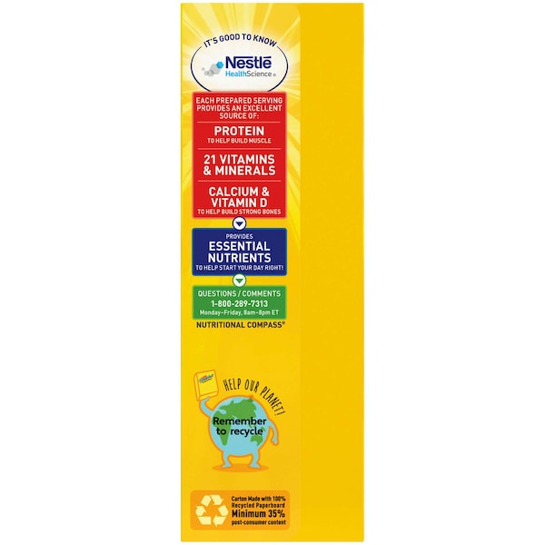 Carnation Carnation Strawberry Breakfast Essentials Drink Mix 12.6 oz., PK6 - 00050000486502