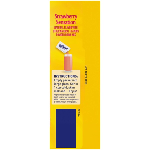 Carnation Carnation Strawberry Breakfast Essentials Drink Mix 12.6 oz., PK6 - 00050000486502
