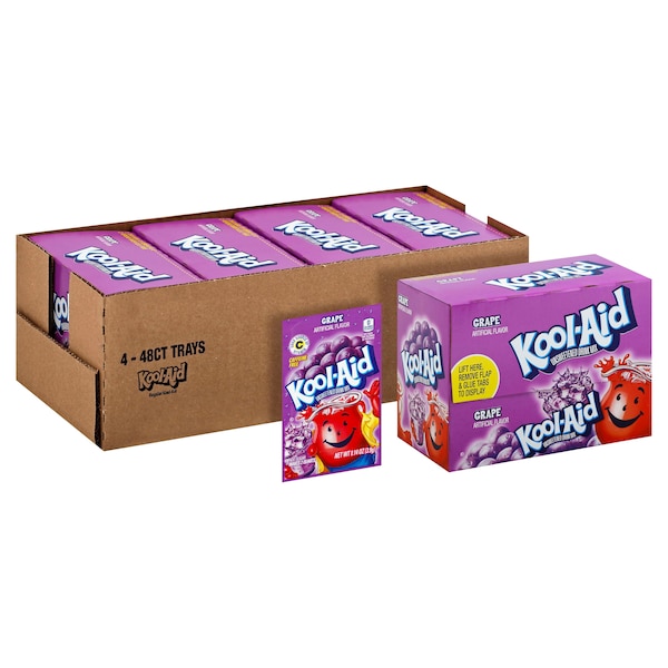 Kool-Aid Beverage Kool Aid Grape .14 oz., PK192 - 00043000016619