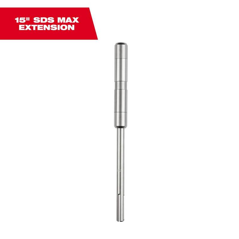 Milwaukee MAX-LOK SDS MAX 15 in. EXTENSION - 48-20-6951

EXTENSIÓN MAX-LOK SDS MAX de Milwaukee de 15 pulgadas - 48-20-6951