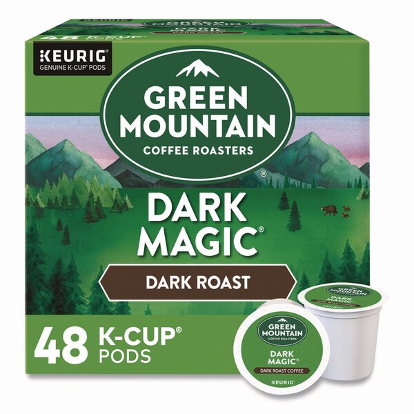 Green Mountain Coffee Dark Magic Extra Bold Coffee K-Cups, 0.4 oz, 48PK - 5000356566
