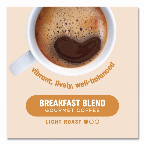 Pick Me Up Provisions Breakfast Blend Coffee K-Cups, 96PK - 52967CT